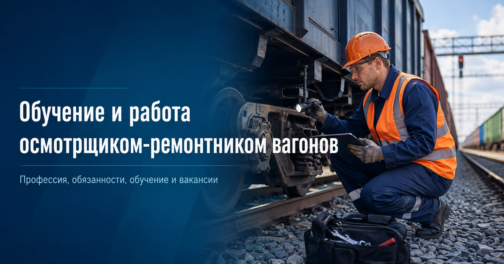 Обучение для вакансий осмотрщик-ремонтник вагонов